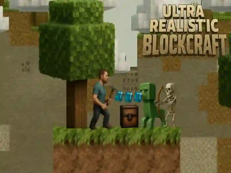 Jwèt Ultra Blockcraft reyalis sou entènèt