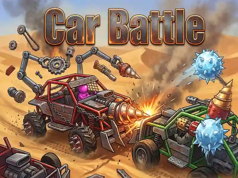 Jwèt Car Battle sou entènèt