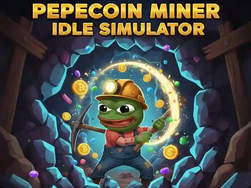 Jwèt Pepecoin Miner Idle similatè sou entènèt