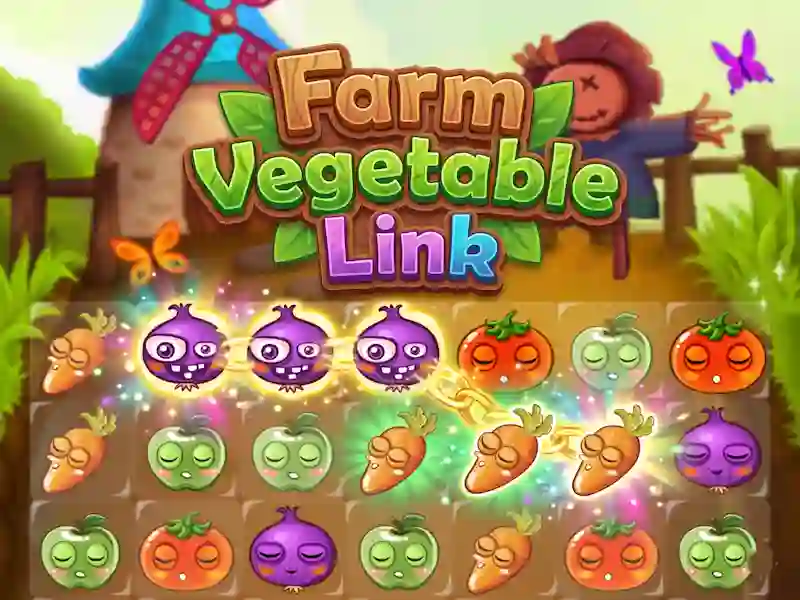 Jwèt Farm Vegetable Link sou entènèt