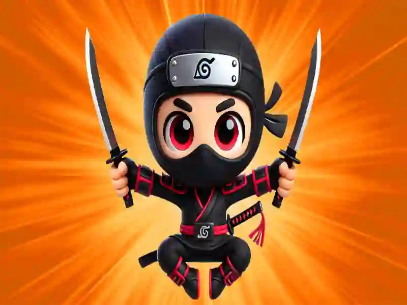Jwèt Ninja Dash sou entènèt