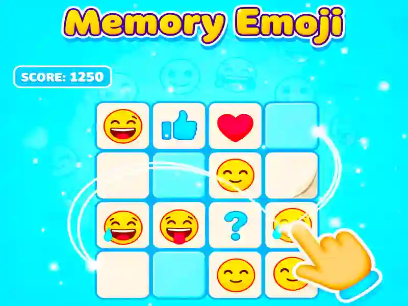 Jwèt Emoji memwa sou entènèt
