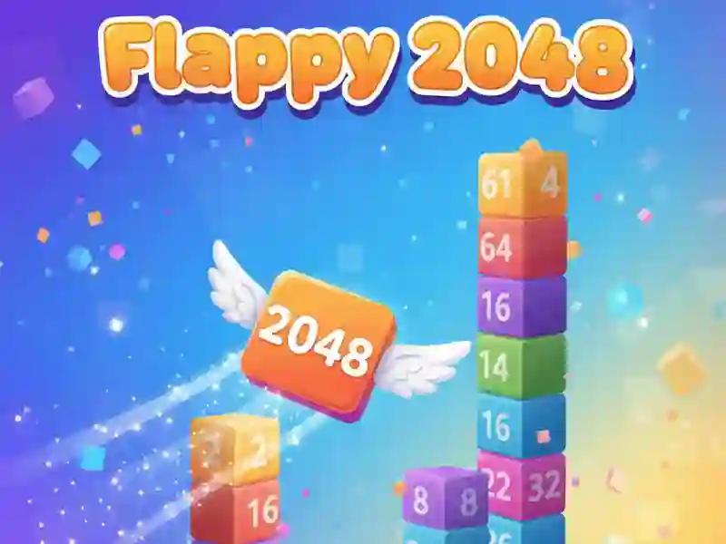 Jwèt 2048 Flappy sou entènèt