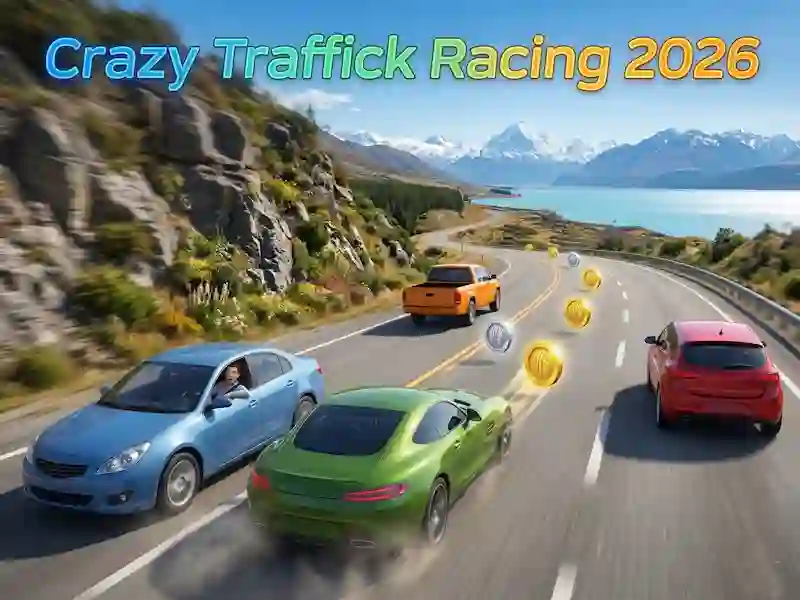 Jwèt Crazy Traffic Racing 2026 sou entènèt