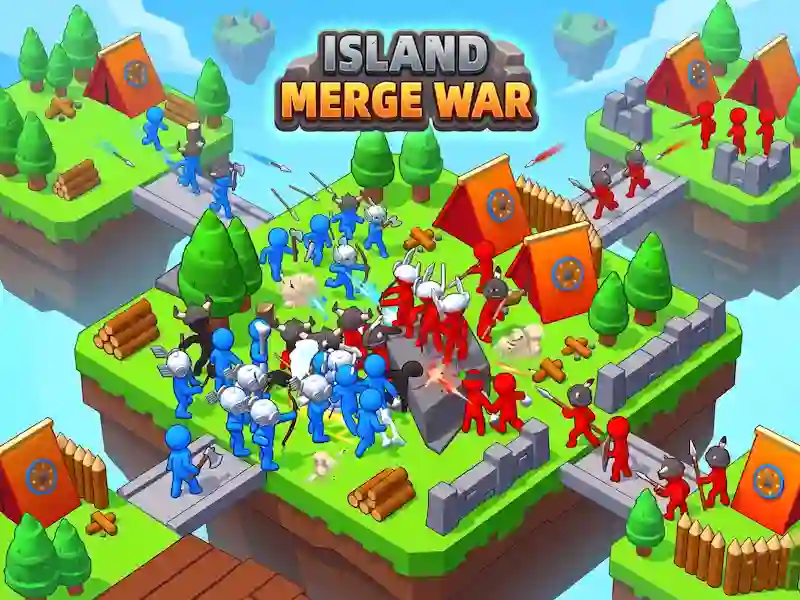 Jwèt Island Merge war sou entènèt