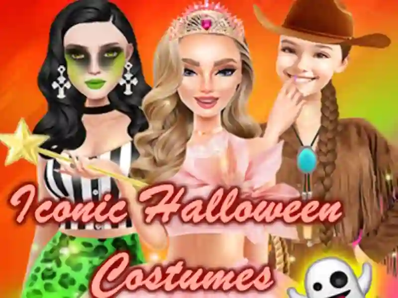 Jwèt Iconiţă kostim Halloween sou entènèt