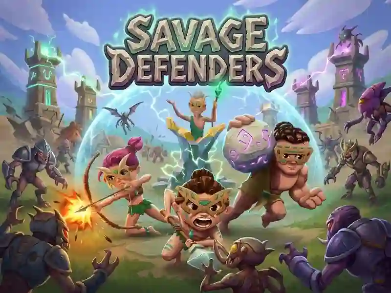 Jwèt Savage Defenders sou entènèt