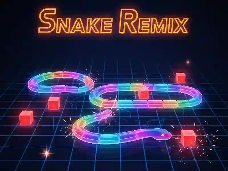 Jwèt Sou entènèt jwèt Snake Remix sou entènèt