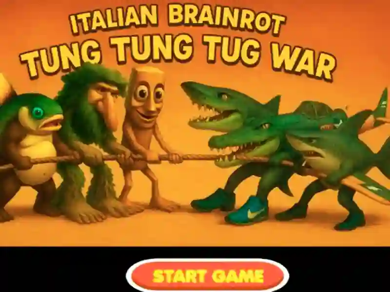 Jwèt Italyen Brainrot Tung Tung Tug Gè sou entènèt