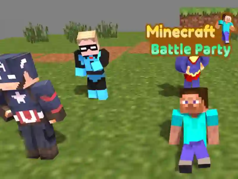 Jwèt Minecraft batay pati yo sou entènèt