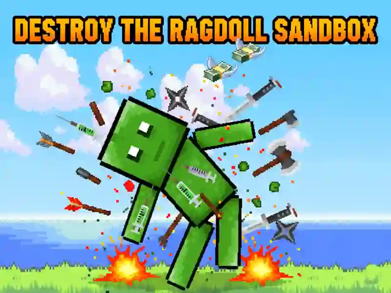 Jwèt Detwi Sandbox Ragdoll la sou entènèt
