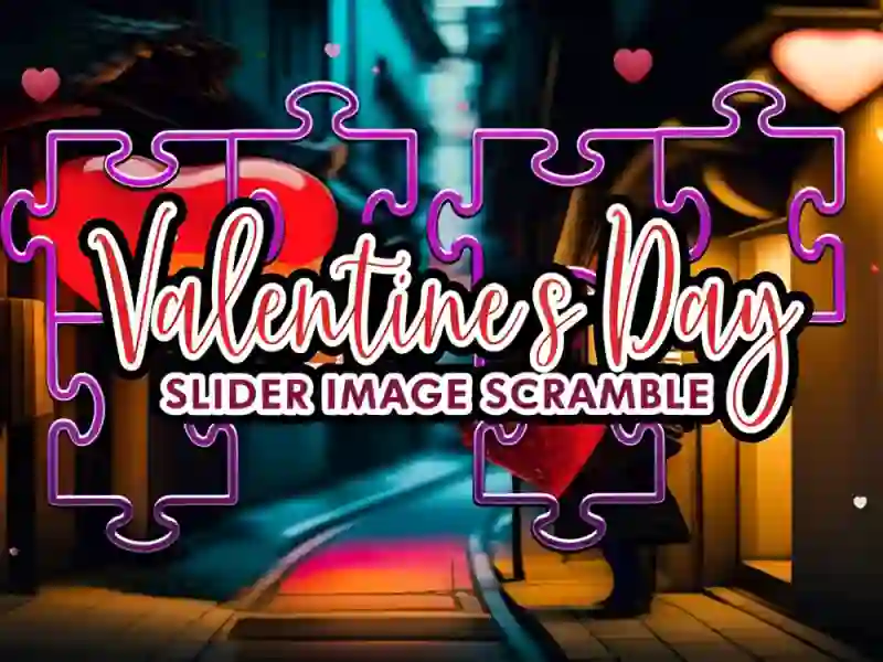 Jwèt Jounen Valentine a Slider Image Scramble sou entènèt