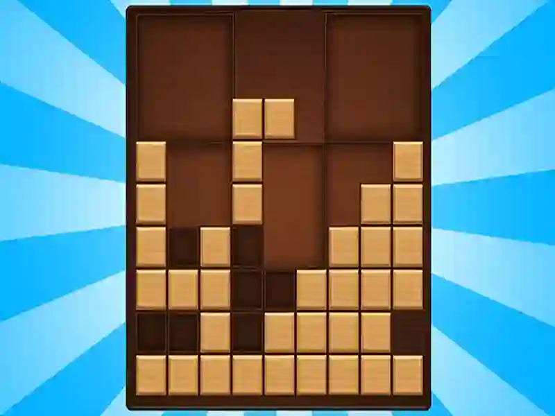 Jwèt Stack blòk konekte blòk an bwa! sou entènèt