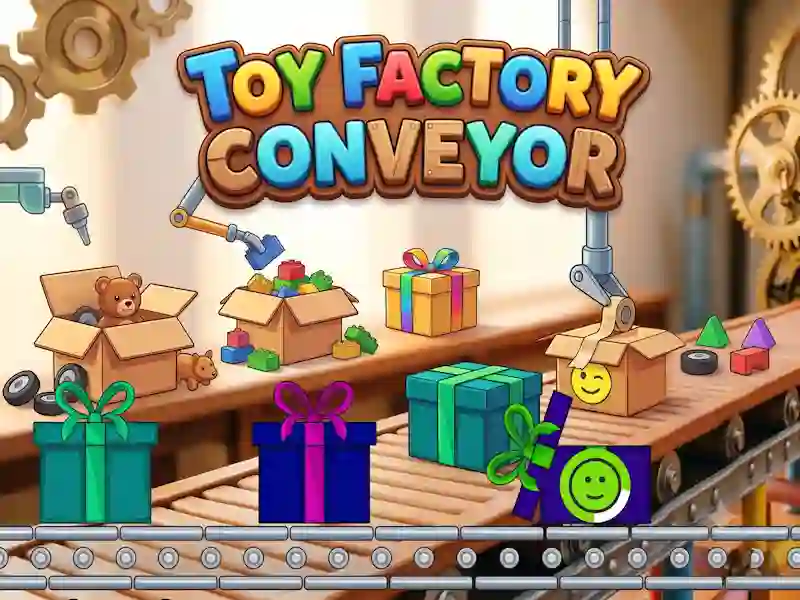 Jwèt Toy Factory Conveyor sou entènèt