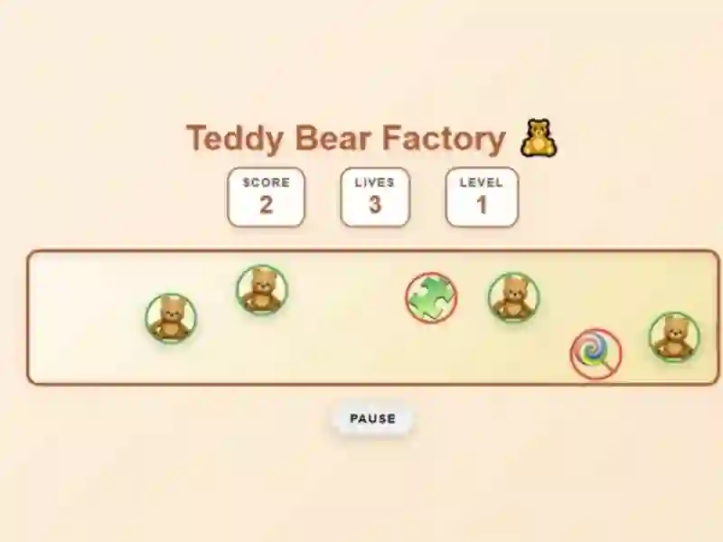 Jwèt Teddy Bear faktori sou entènèt