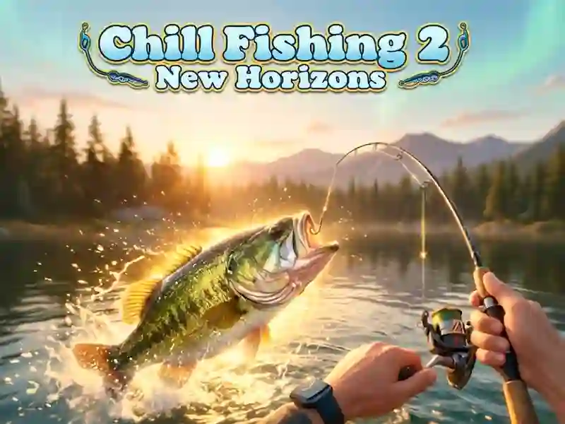 Jwèt Sou entènèt jwèt Chill Fishing 2 New Horizons sou entènèt