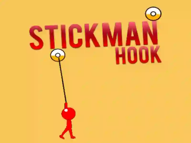 Jwèt Stickman Hook sou entènèt