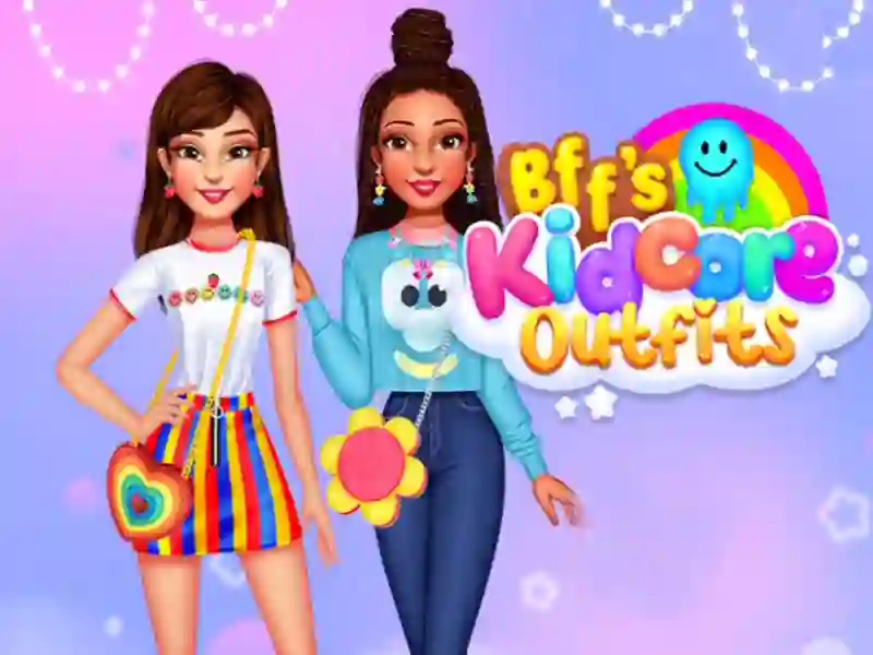 Jwèt BFFS Kidcore Ekip sou entènèt
