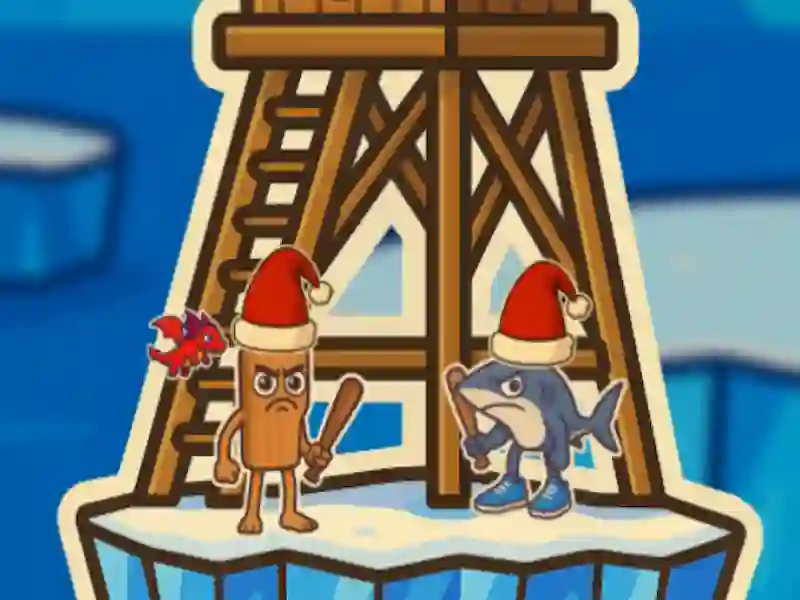 Jwèt Tung Tung Sahur Snow Arena sou entènèt