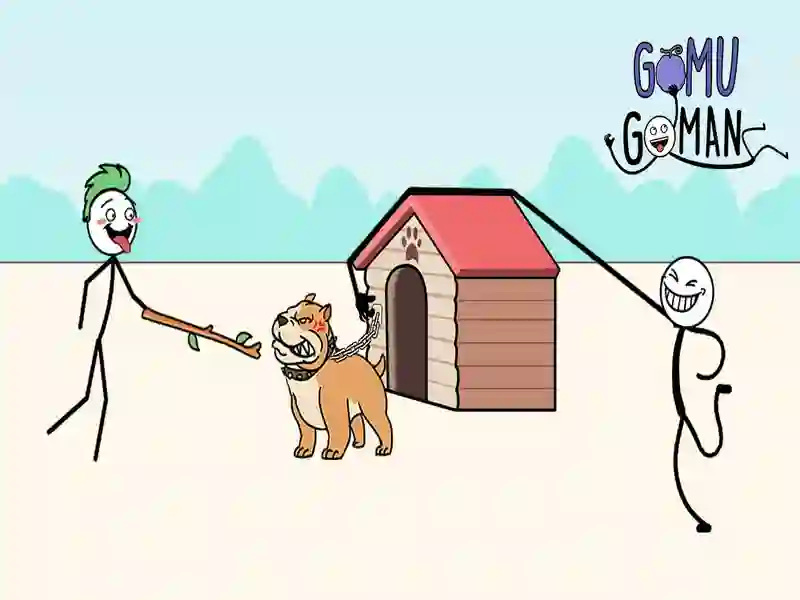 Jwèt Gomu Goman sou entènèt