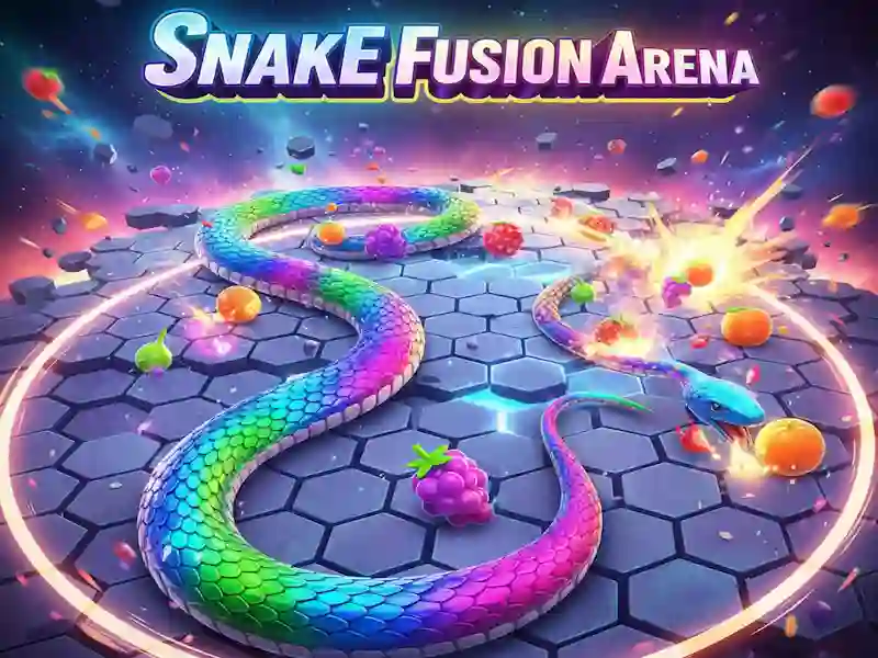 Jwèt Jwèt Snake Fusion Arena sou entènèt