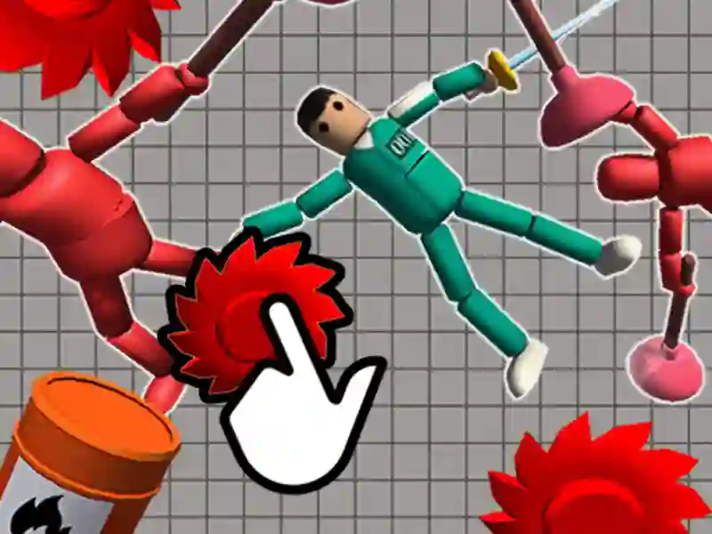 Jwèt Moun lakou rekreyasyon 3D sou entènèt