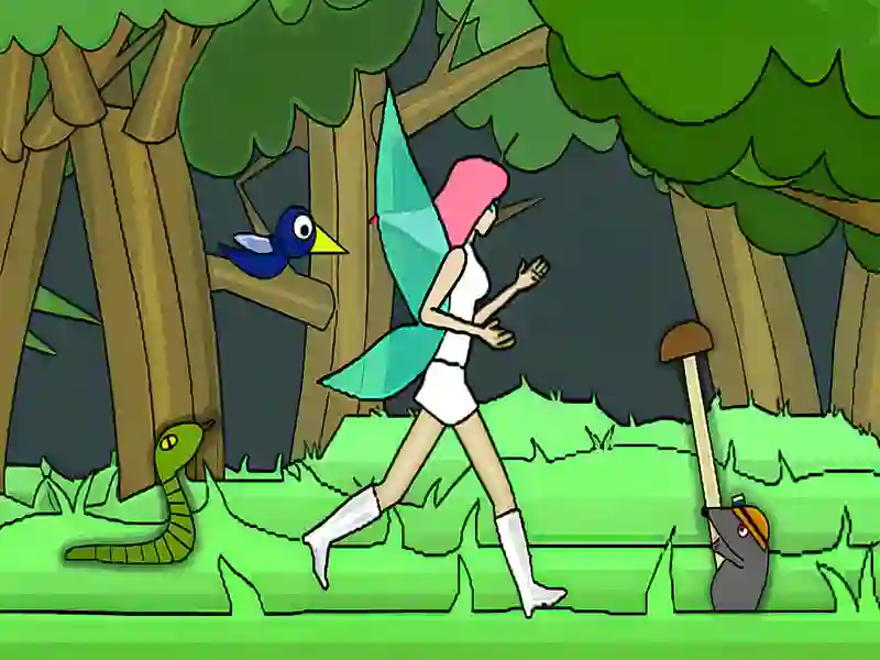 Jwèt Fairy Wingerella sou entènèt