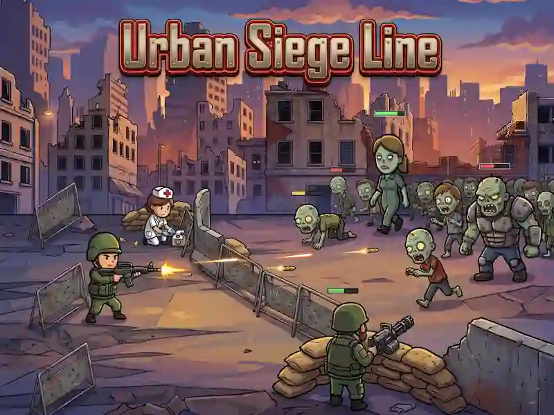 Jwèt Urban Siege Line sou entènèt