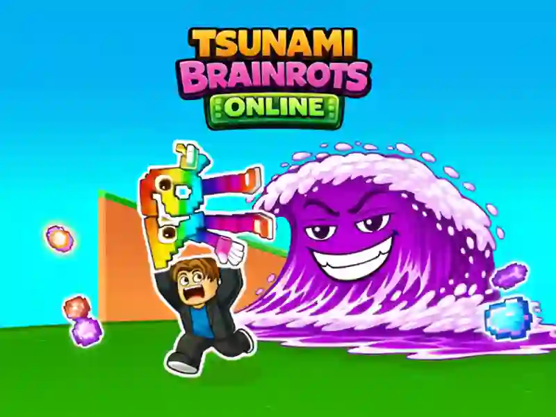 Jwèt Tsunami Brainrots sou entènèt sou entènèt