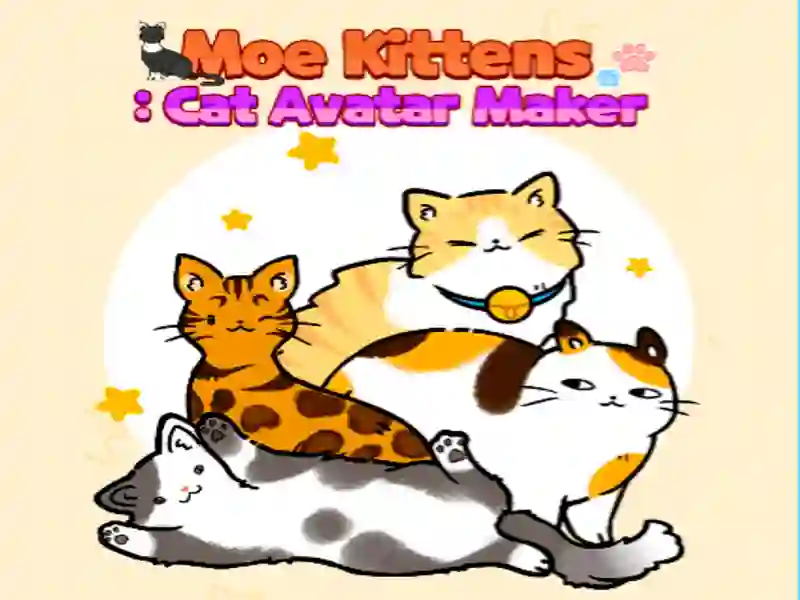 Jwèt Moe kittens chat avatar Maker sou entènèt