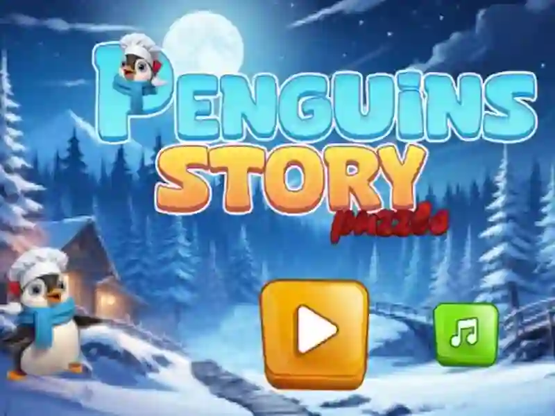 Jwèt Sou entènèt jwèt Penguins Story Puzzle sou entènèt