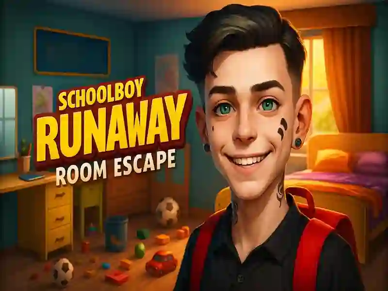 Jwèt Runaway schoolboy: chape chanm sou entènèt