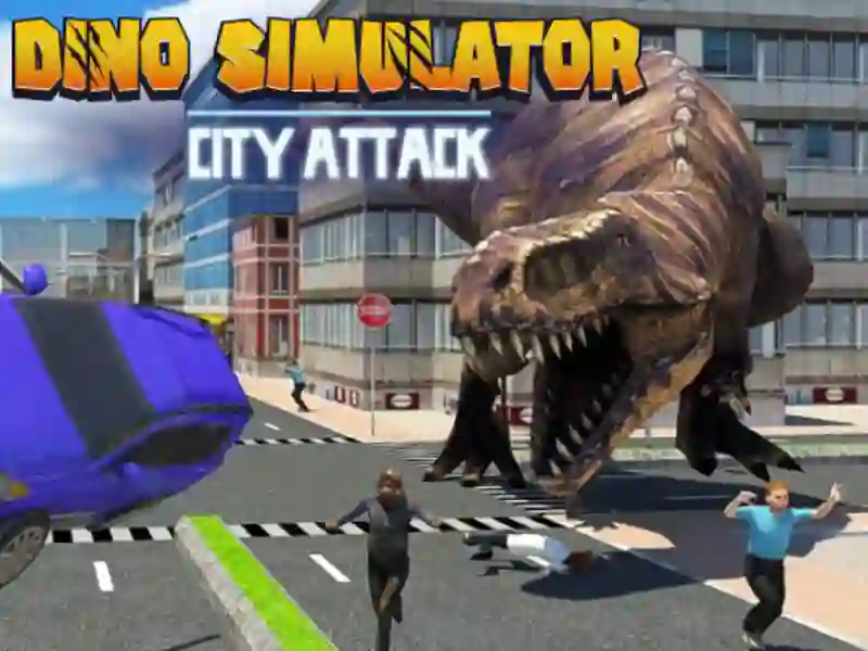 Jwèt Dino Similatè City atak sou entènèt