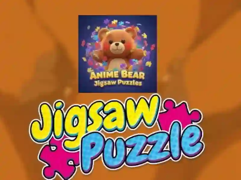 Jwèt Jwèt kastèt Anime Bear Jigsaw sou entènèt