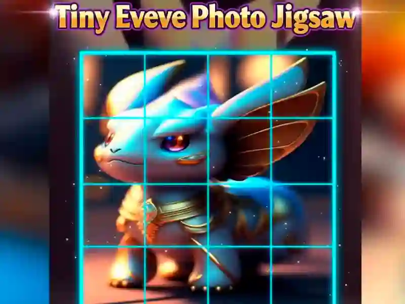 Jwèt Sou entènèt jwèt Tiny Eevee Photo Jigsaw sou entènèt