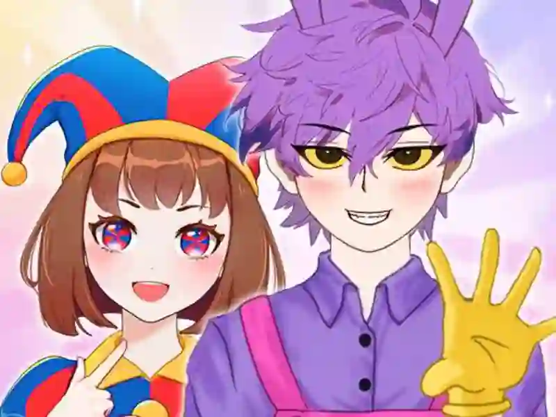 Jwèt Anime koup: avatar Maker sou entènèt