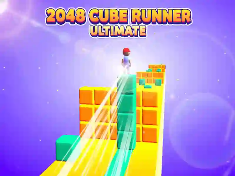 Jwèt 2048 Cube Runner final sou entènèt