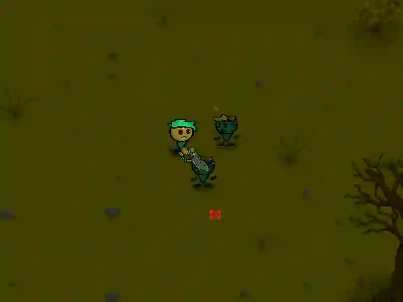 Jwèt Zonbi ak zam sou entènèt