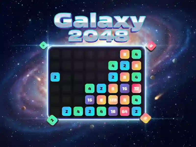 Jwèt Galaksi 2048 sou entènèt