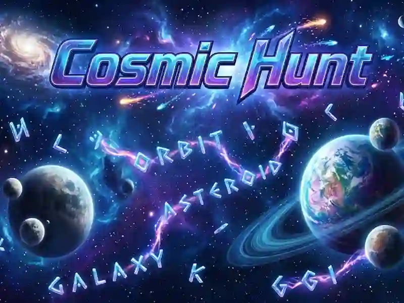 Jwèt Cosmic Hunt sou entènèt
