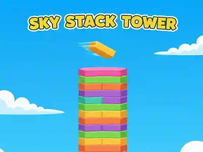 Jwèt Sou entènèt jwèt Sky Stack Tower sou entènèt