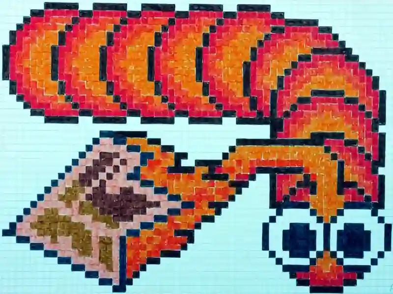 Jwèt Pixel koulèv sou entènèt