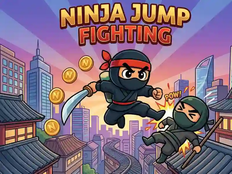 Jwèt Ninja Jump batay sou entènèt