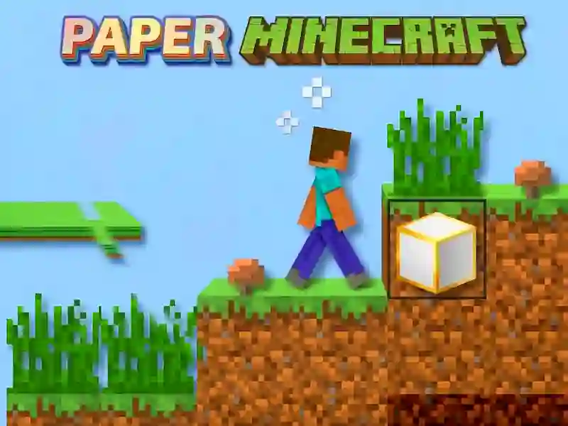 Jwèt Papye Minecraft sou entènèt