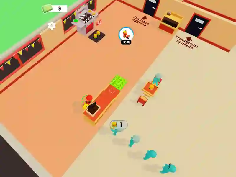 Jwèt Burger tycoon sou entènèt Jwèt Burger tycoon sou entènèt