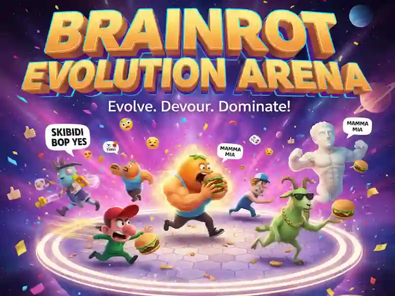Jwèt Brainrot Evolisyon Arena sou entènèt