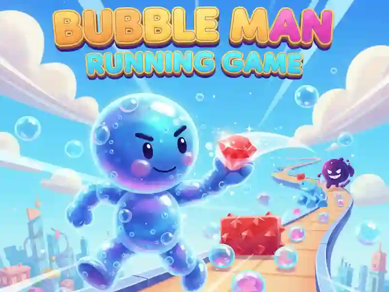 Jwèt Jwèt Bubble Man Kouri sou entènèt