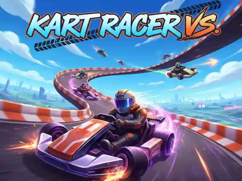 Jwèt Kart Racer vs sou entènèt