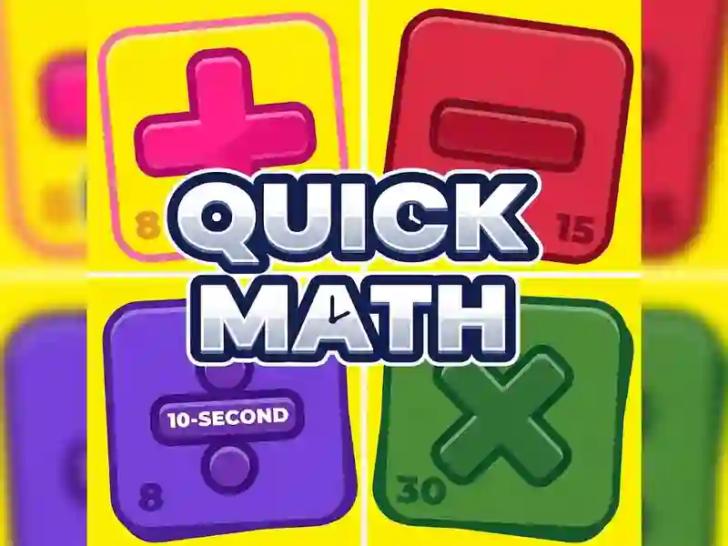 Jwèt Quick Math sou entènèt