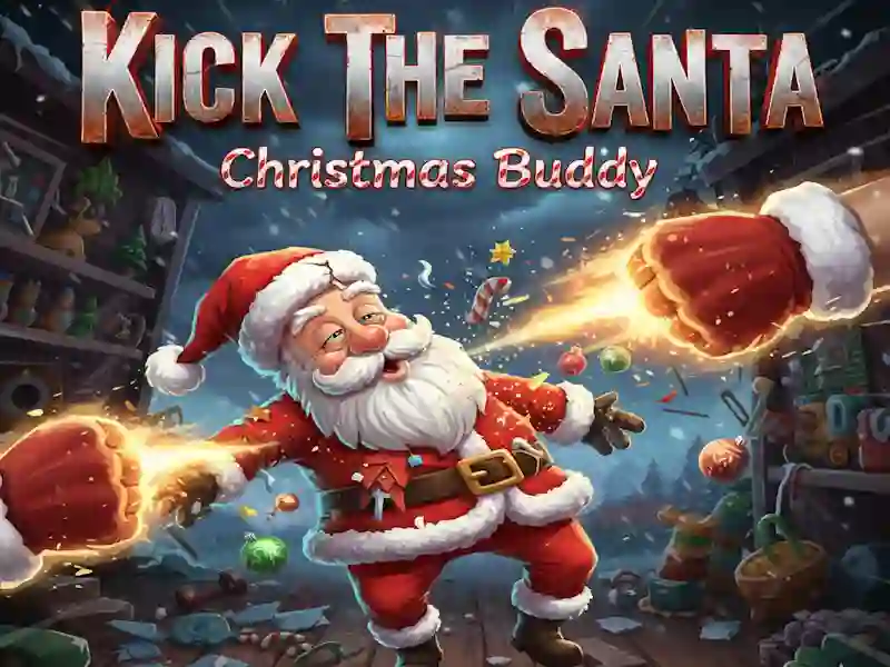 Jwèt Sou entènèt jwèt Kick Santa a: Nwèl zanmi sou entènèt